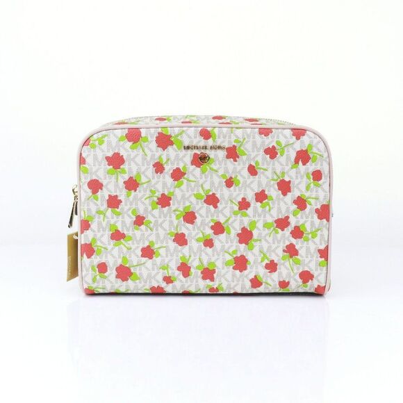NWT Michael Kors Jet Set Floral Large Travel Organizer Pouch - Picture 6 of 16